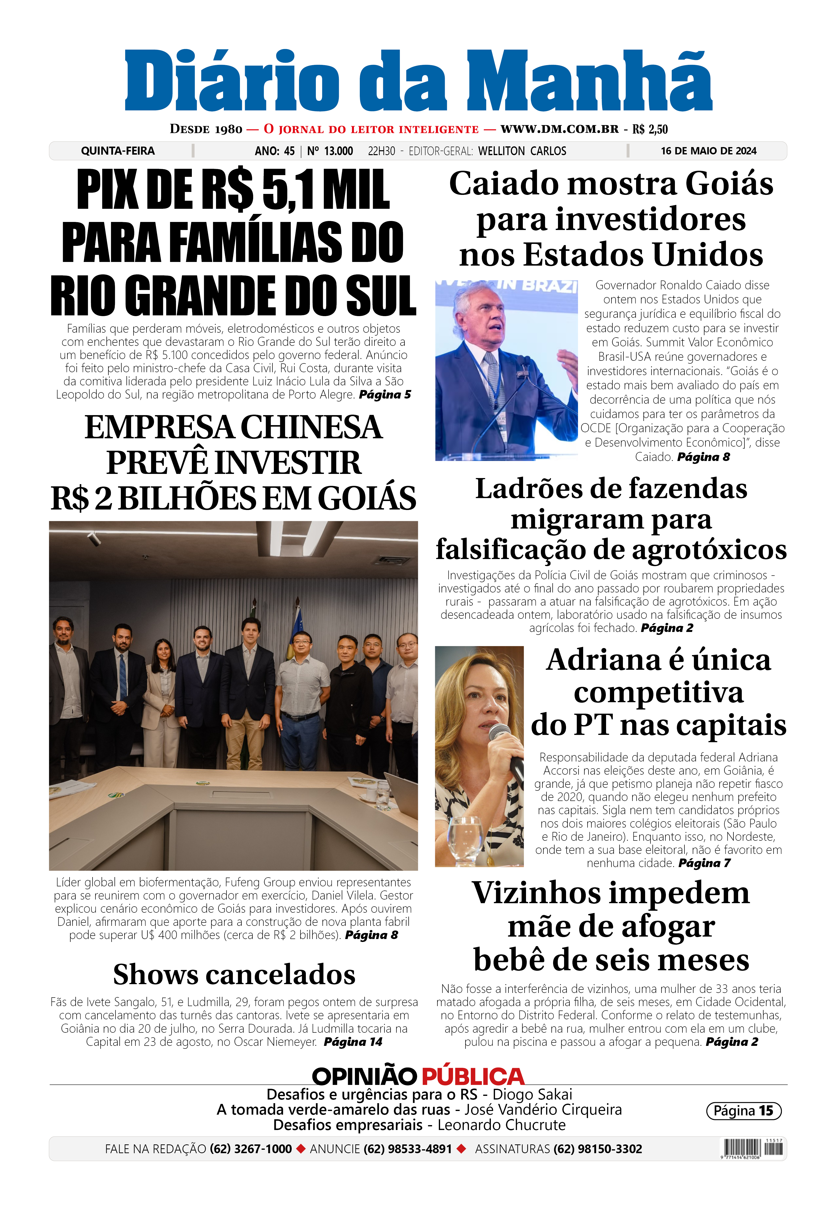 Edição EDIÇÃO2024-05-16